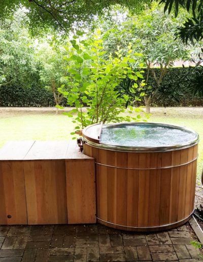 Bain nordique en acier inoxydable, Bains nordique en acier inoxydable, Bain en inox, Bain nordique en inox