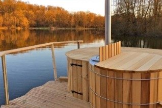 180 Hot tub wood Hot tub red cedar wood, filtration