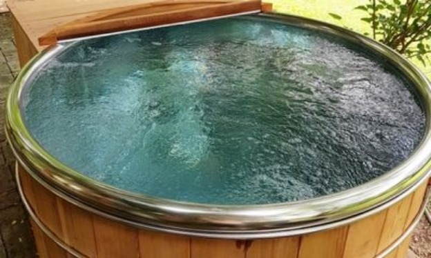Stainless steel hot tub, built-in hot tub, hot tub professional use, 316L stainless steel, premium hot tub