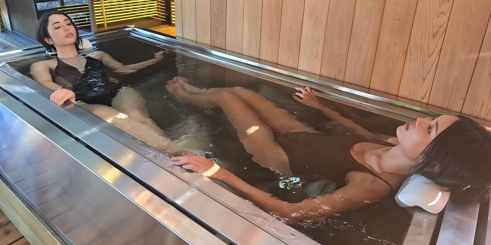 Romantic 2 person stainless steel spa Overflow stainless steel jacuzzi, Stainless steel spa, Hot tubs for hotels, Overflow stainless steel spa