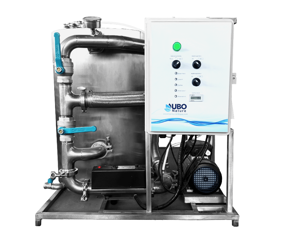 skid filtration spa, skid filtration bain nordique, skid bain nordique traitement bactériologique, traitement jacuzzi sur skid